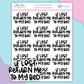 HW613 | IF LOST RETURN ME TO MY BED