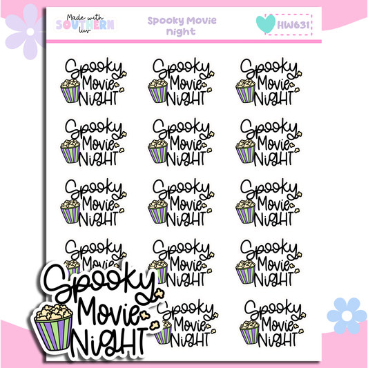 HW631 | SPOOKY MOVIE NIGHT