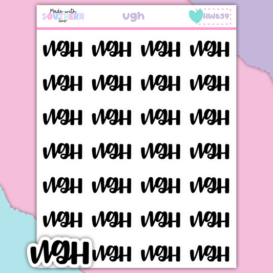 HW639 | UGH