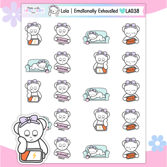 LA038 | LOLA | EMOTIONALLY EXHAUSTED