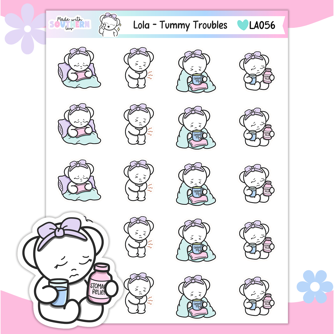 LA056 | LOLA | TUMMY TROUBLES