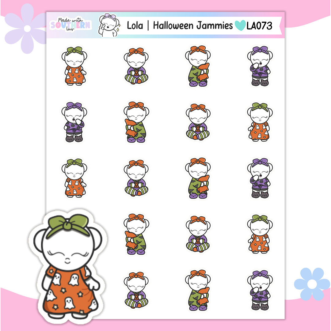 LA073 | LOLA | HALLOWEEN JAMMIES