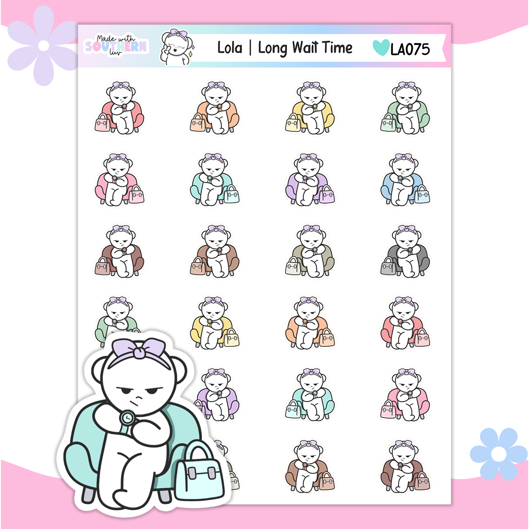 LA075 | LOLA | LONG WAIT TIME