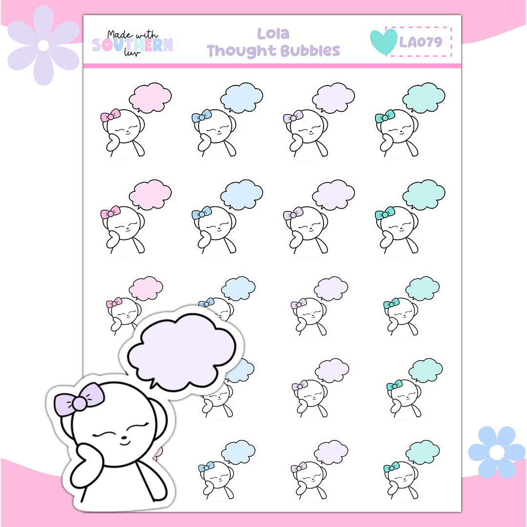 LA079 | LOLA | THOUGHT BUBBLES