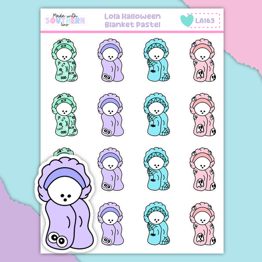 LA163 | LOLA HALLOWEEN BLANKETS  [PASTEL]