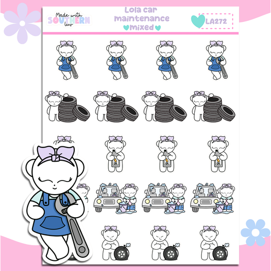 LA272 | LOLA | CAR MAINTENANCE
