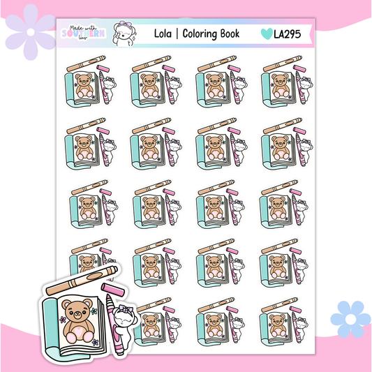 LA295 | LOLA | COLORING BOOK
