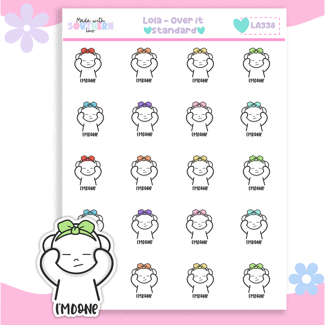 LA338 | LOLA | OVER IT [STANDARD]