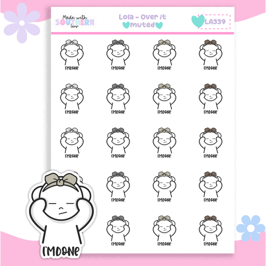 LA339 | LOLA | OVER IT [MUTED]