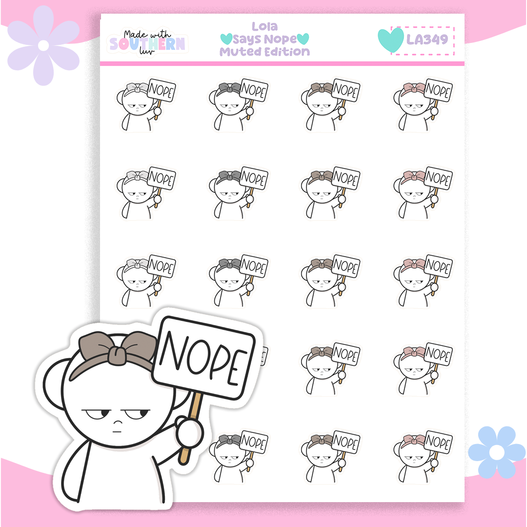 LA349 | LOLA | SAYS NOPE [MUTED]