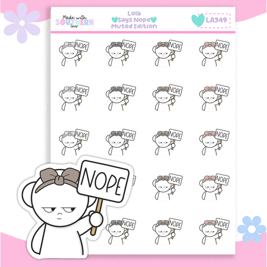 LA349 | LOLA | SAYS NOPE [MUTED]