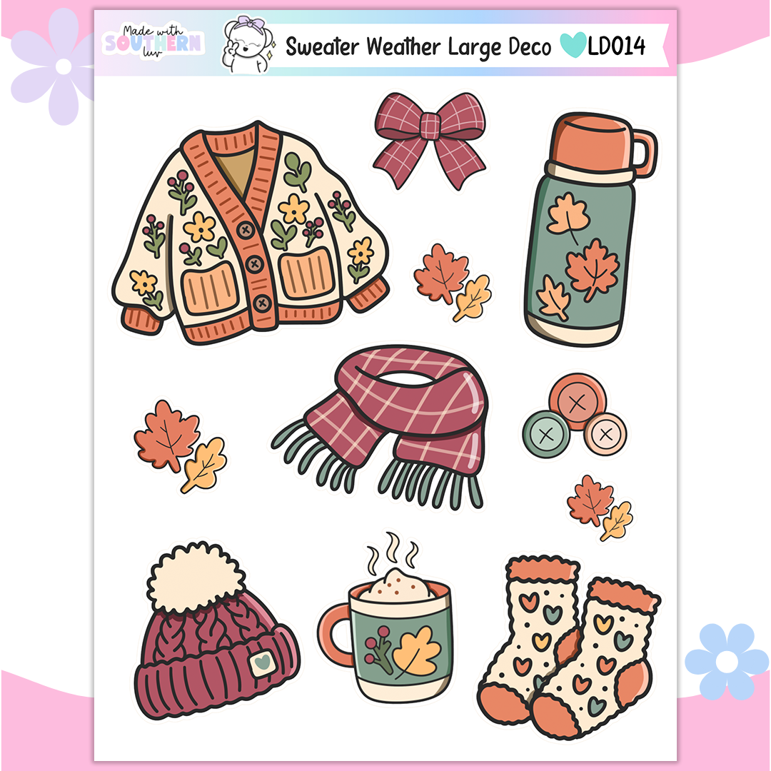 LD014 | SWEATER WEATHER | LARGE DECO