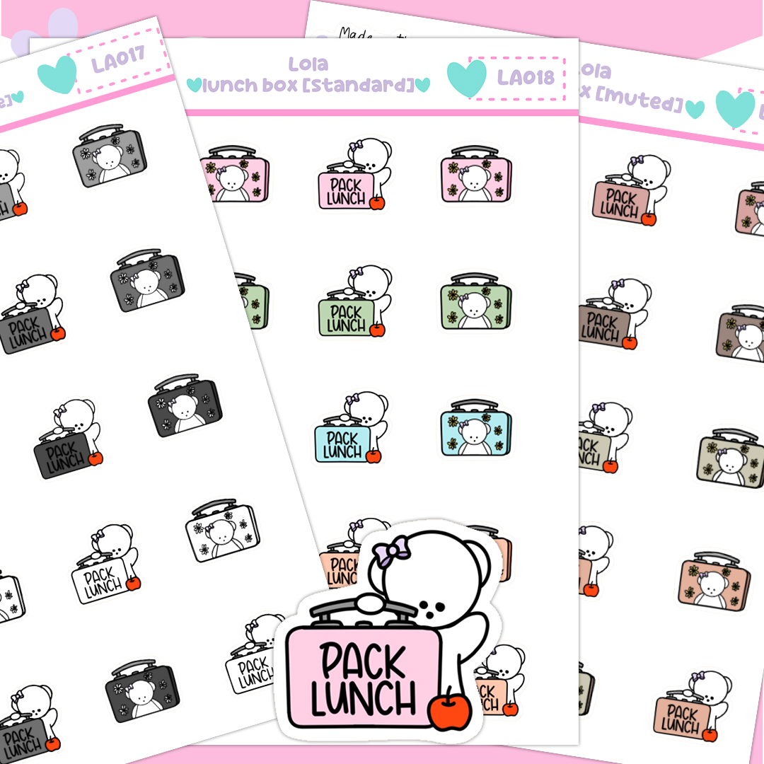 LOLA LUNCHBOOK\PACK LUNCH