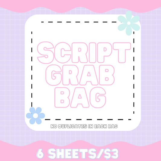 Script Grab Bags