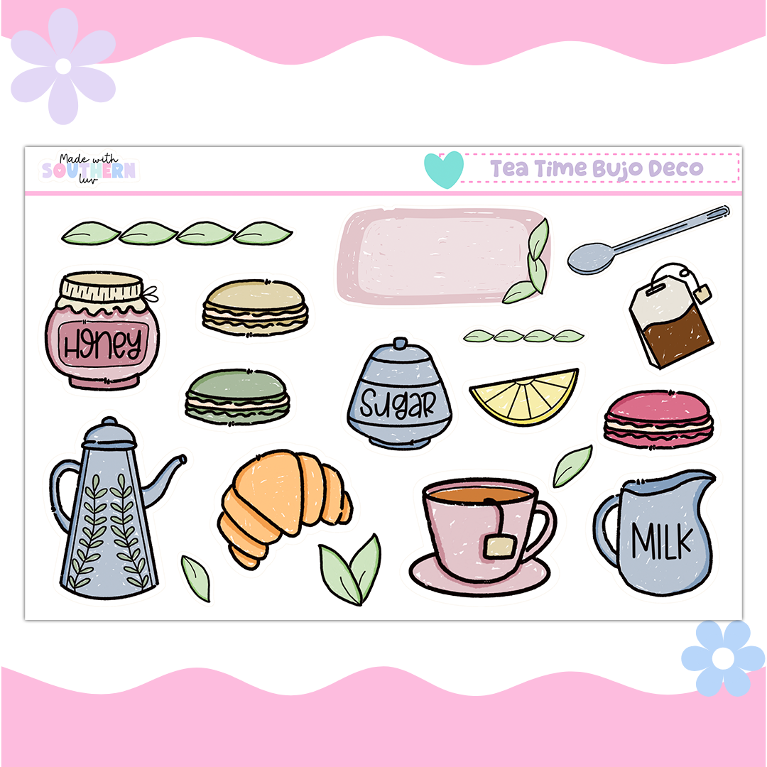 TEA TIME BUJO DECO