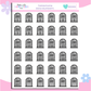 DD393 | TOMBSTONE DATE NUMBERS