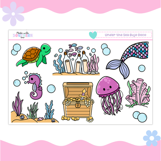 UNDER THE SEA BUJO DECO
