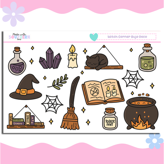 WITCH CORNER BUJO DECO