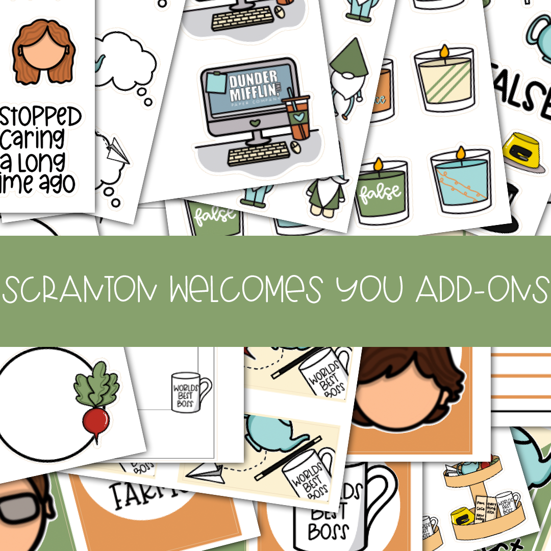 DD563| SCRANTON WELCOMES YOU ADD-ONS