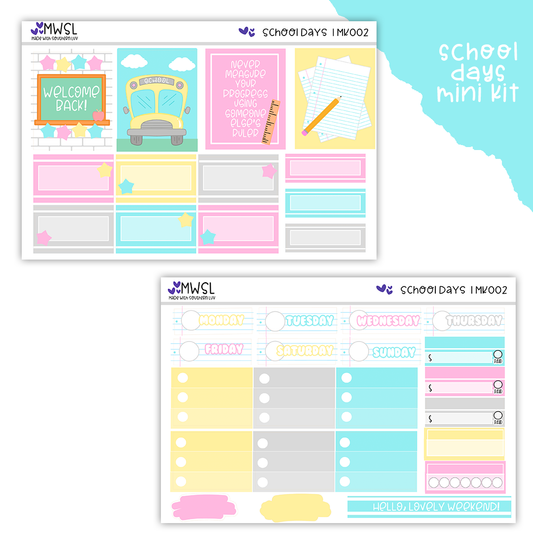 MK002 | SCHOOL DAYS MINI KIT
