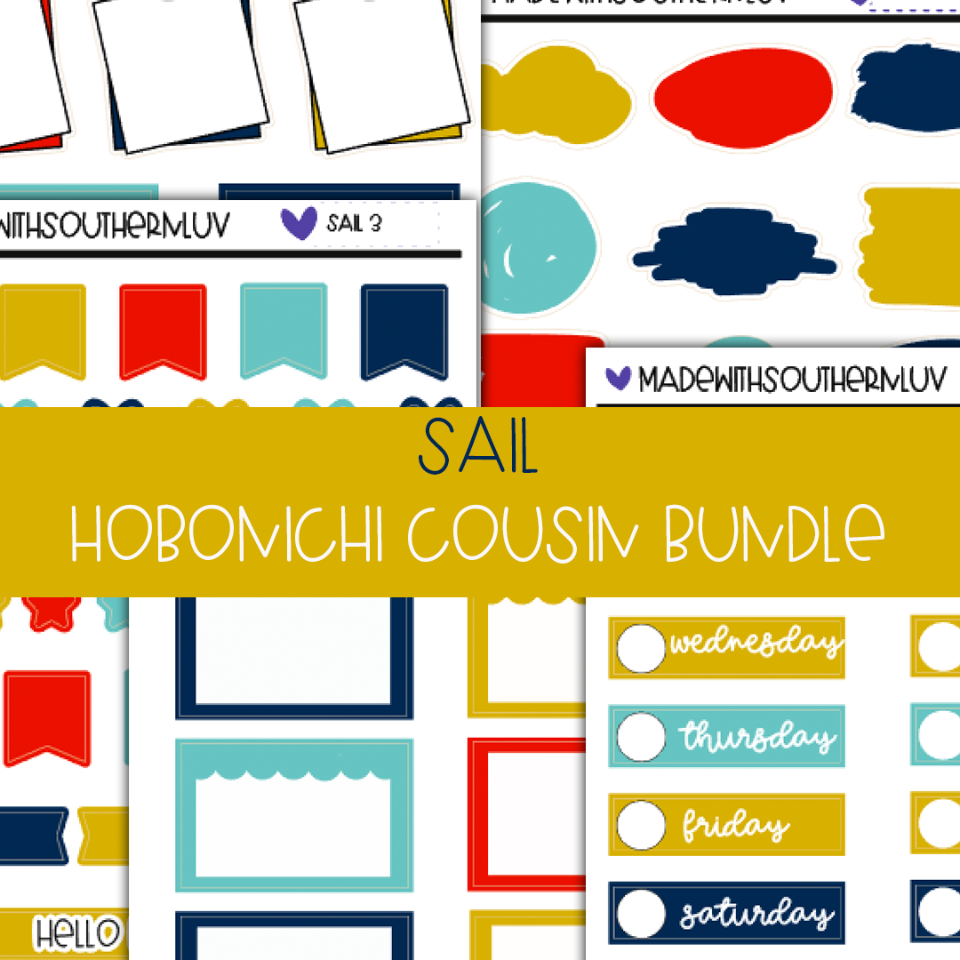 SAIL- HOBONICHI COUSIN BUNDLE